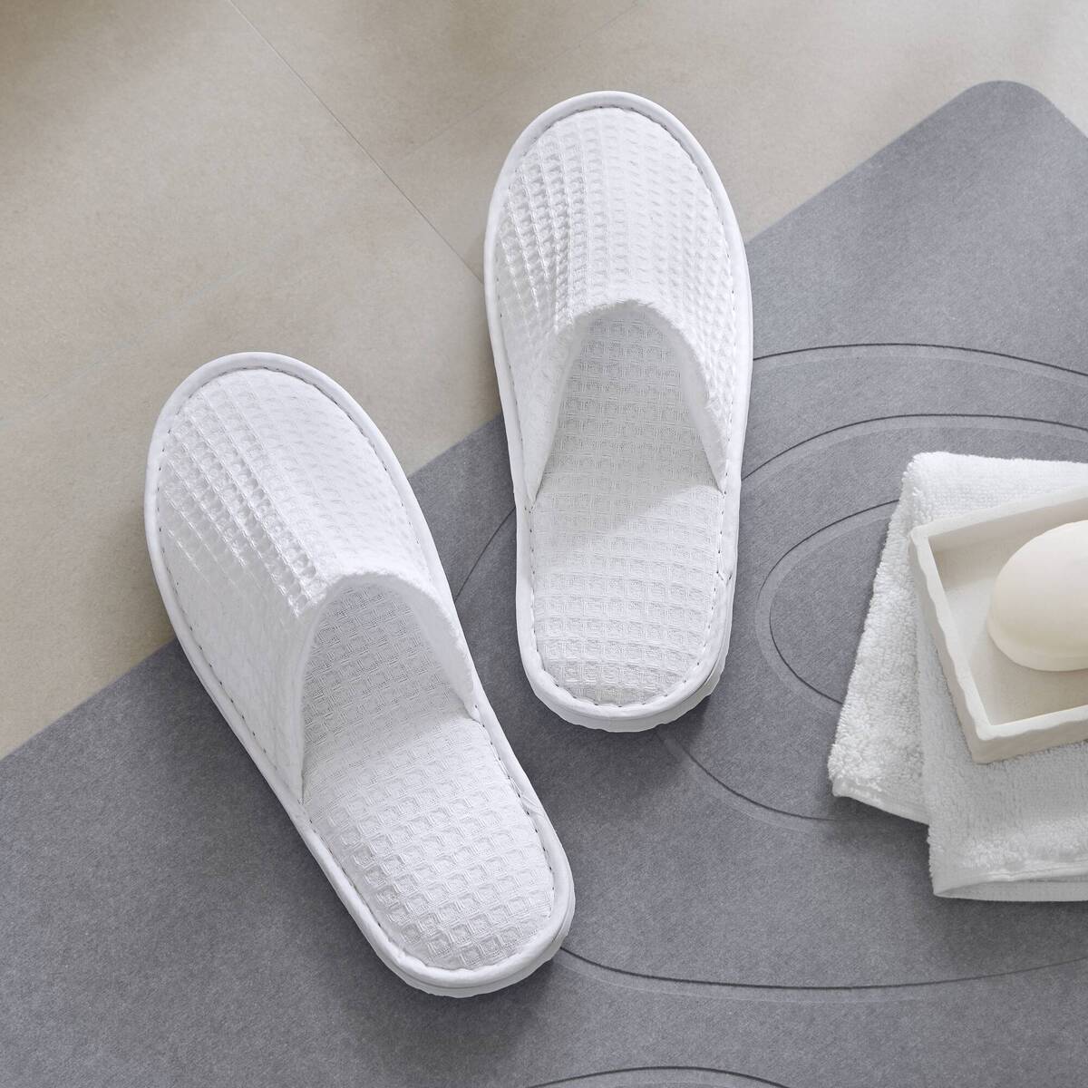 Waffle Premium Slippers