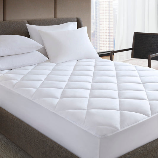 Microfiber Luxury Luxury Mattress Pad Case Pack 2