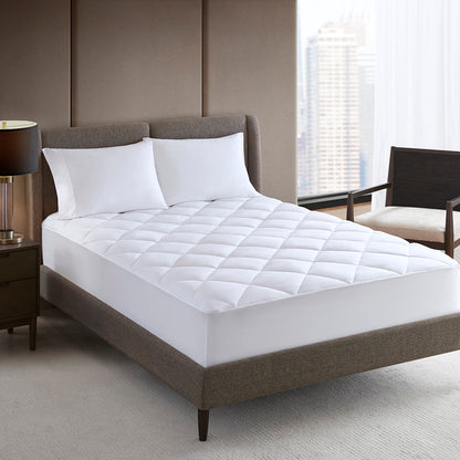 Microfiber Luxury Luxury Mattress Pad Case Pack 2