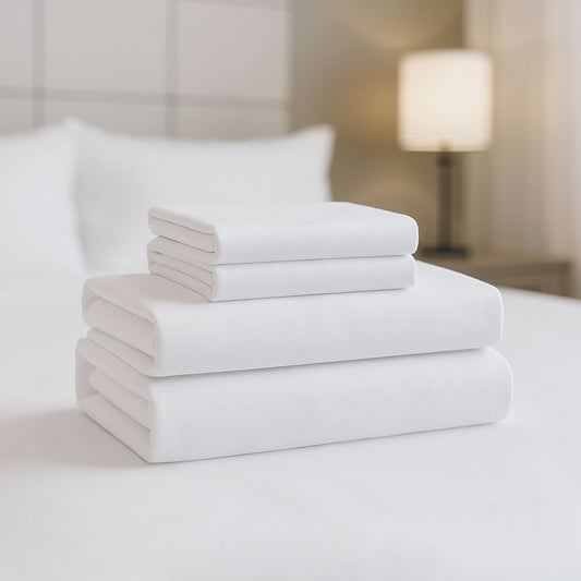 Percale Weave Luxury Cotton Sheet Set