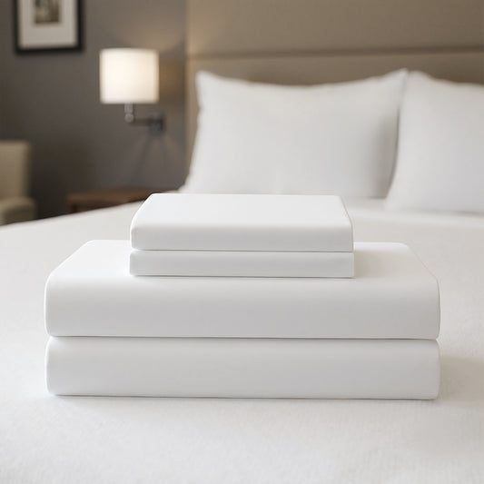 Percale Weave Premium Cotton Rich Sheet Set