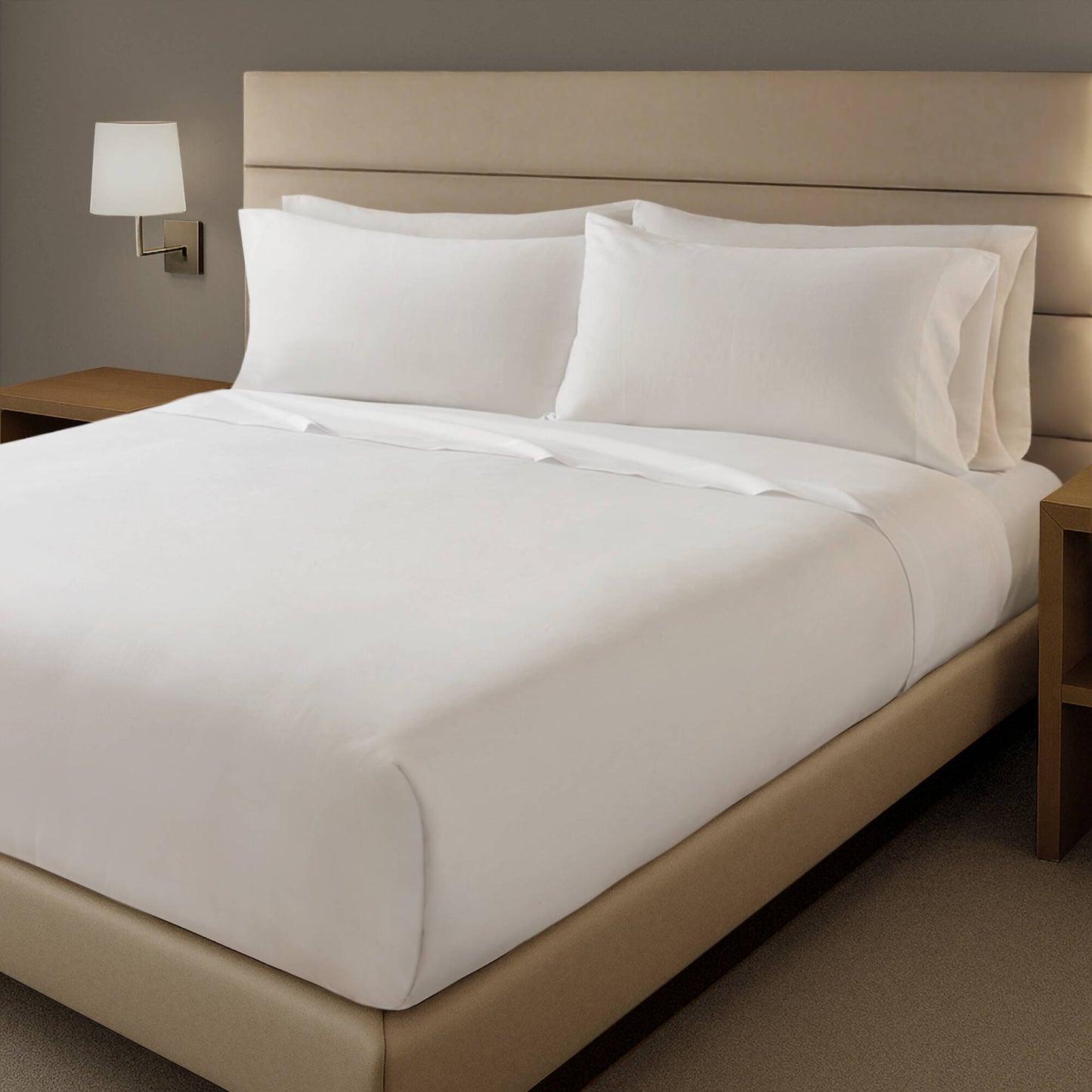 Percale Weave Premium Cotton Rich Flat Sheet
