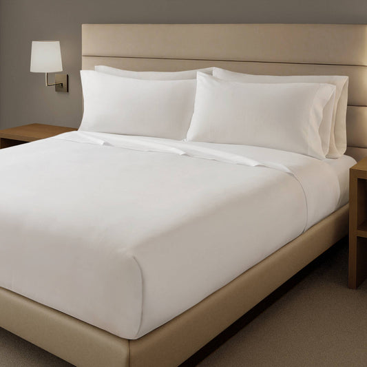 Percale Weave Premium Cotton Rich Flat Sheet