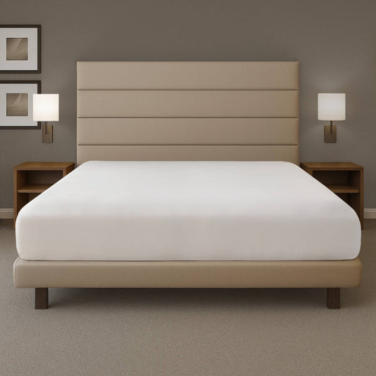 Percale Weave Premium Cotton Rich Fitted Sheet