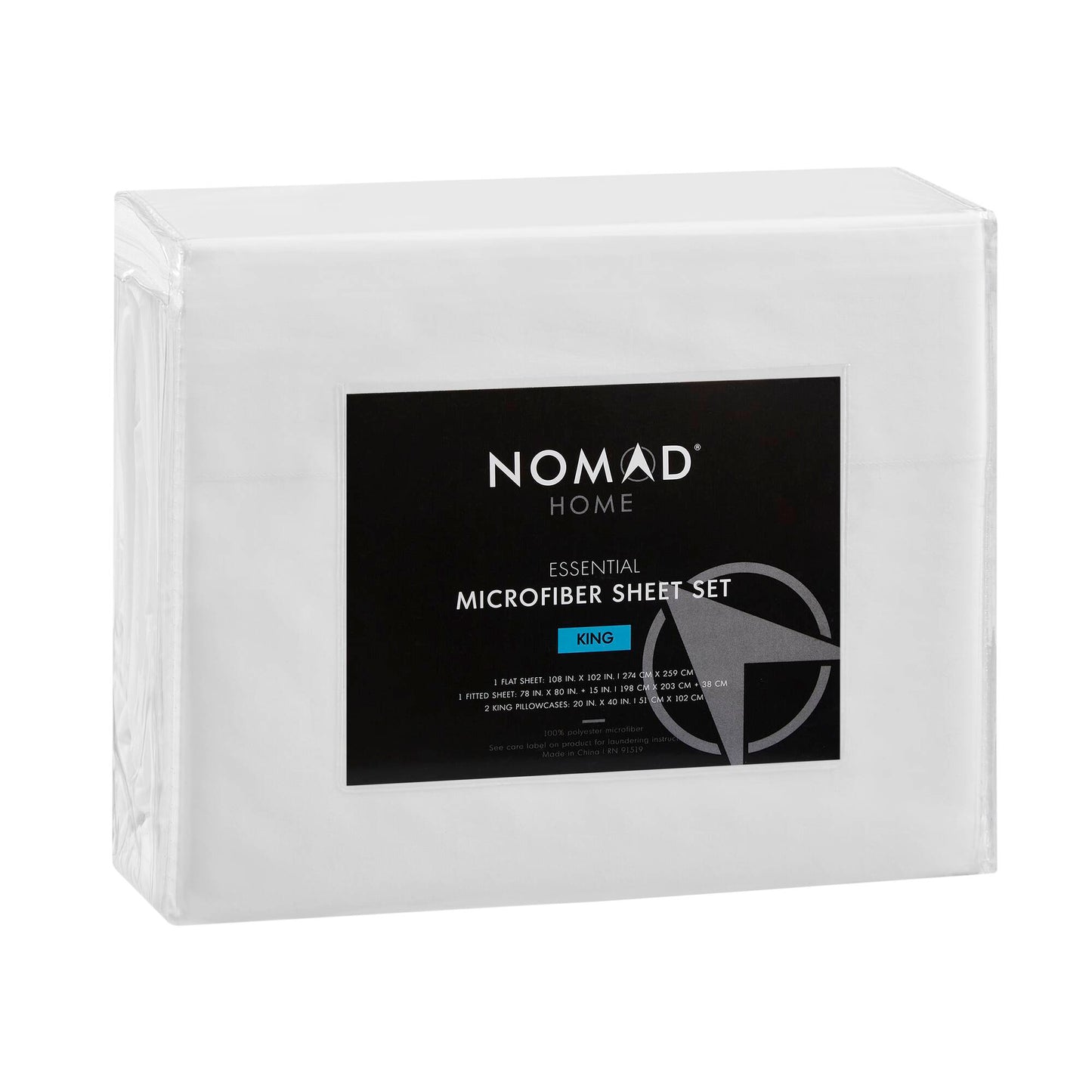 Plain Weave Essential Microfiber Sheet Set Case Pack 2