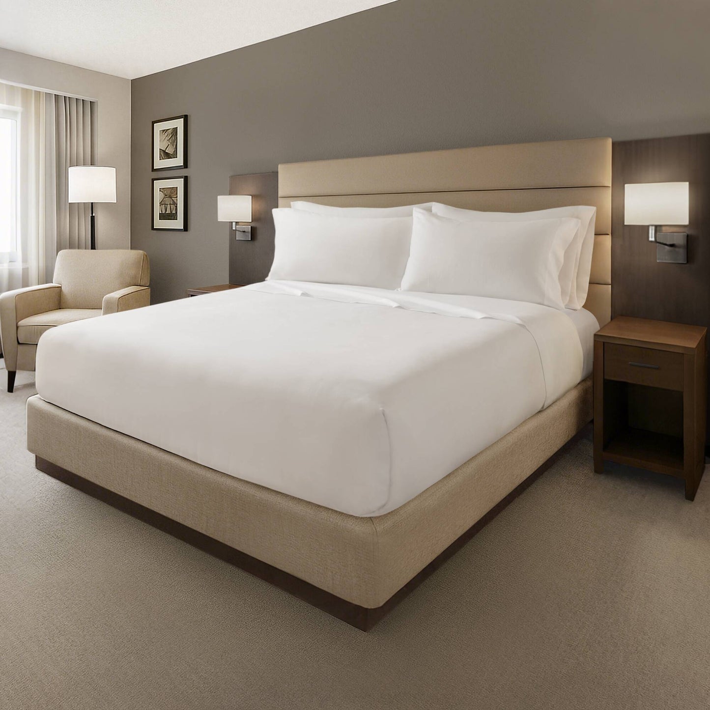 Percale Weave Premium Cotton Rich Sheet Set
