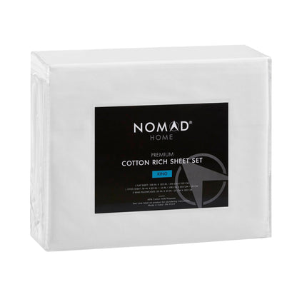 Percale Weave Premium Cotton Rich Sheet Set