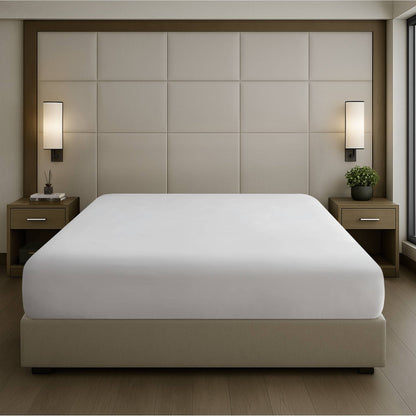 Percale Weave Luxury Cotton Fitted Sheet