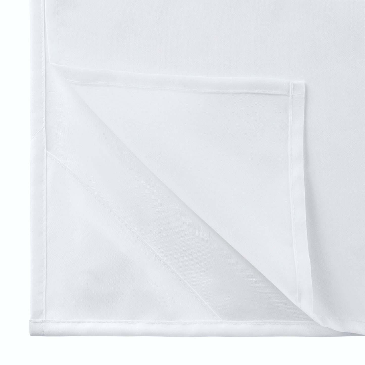 Plain Weave Essential Shower Curtain- Solid Case Pack 24