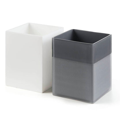 Clear Resin Waste Basket Case Pack 6