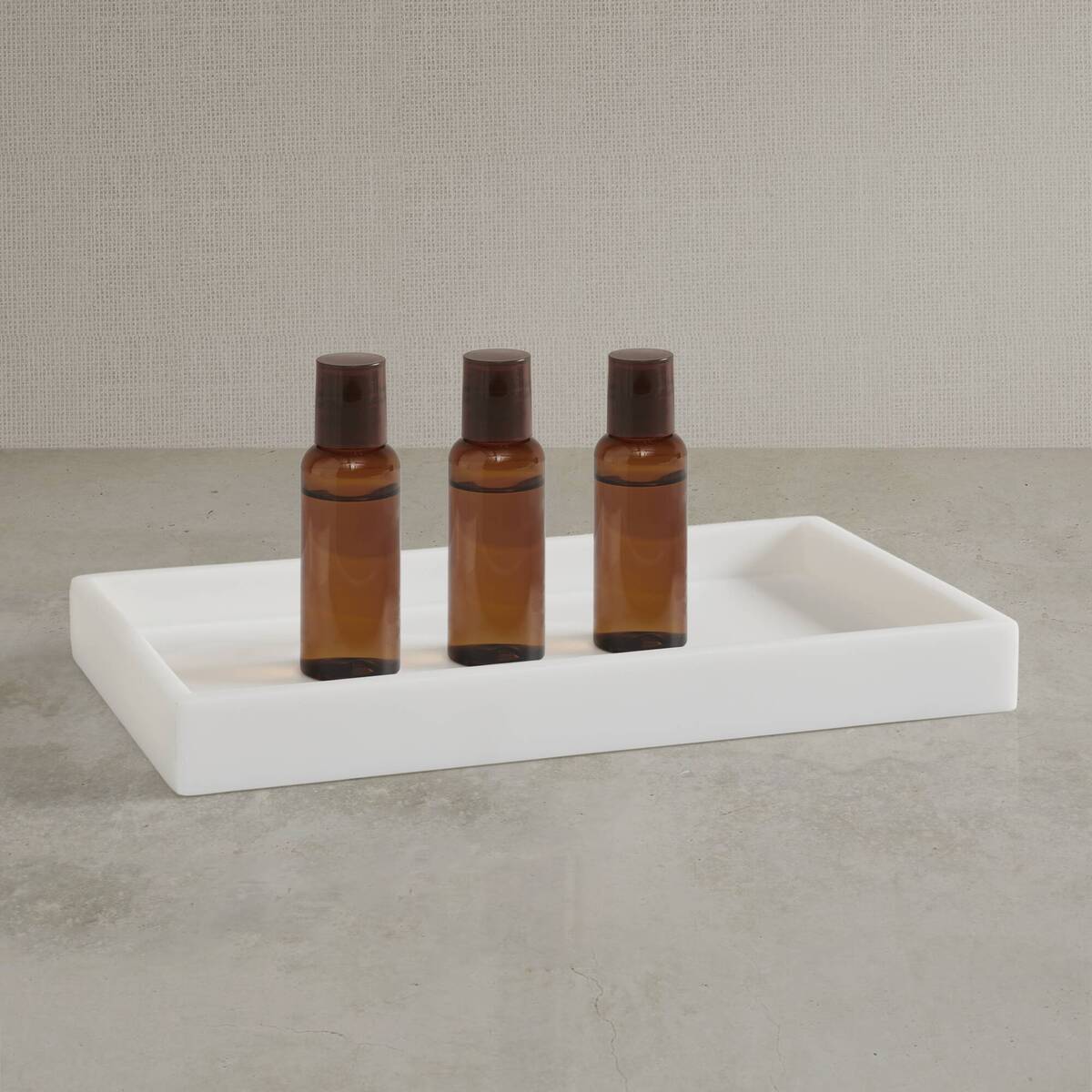 Clear Resin Bath Accessories set