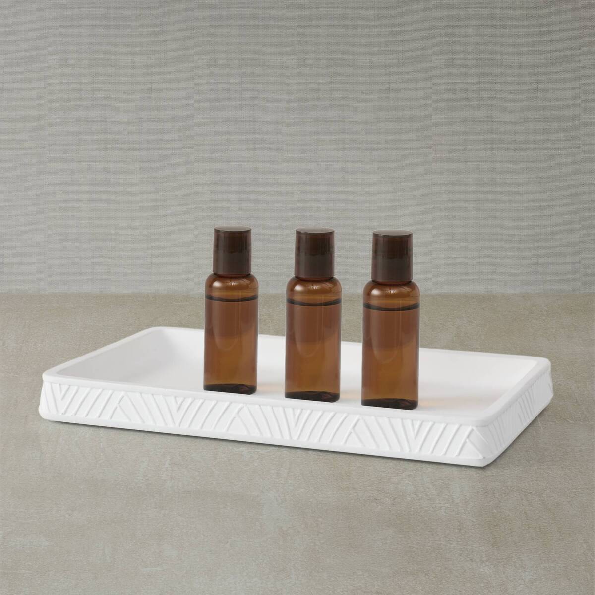 Diatom Bath Accessories set,color Soft Snow, Case Pack 1