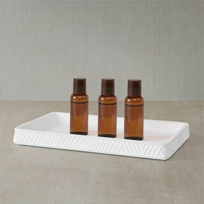 Diatom Bath Accessories set,color Soft Snow, Case Pack 1