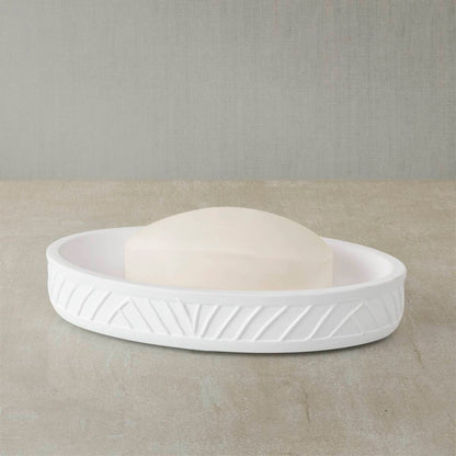 Diatom Bath Accessories set,color Soft Snow, Case Pack 1