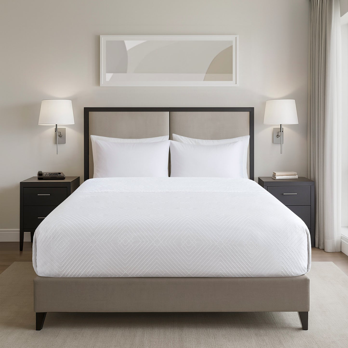 Jacquard Lark Essential Lark Coverlet Case Pack 2