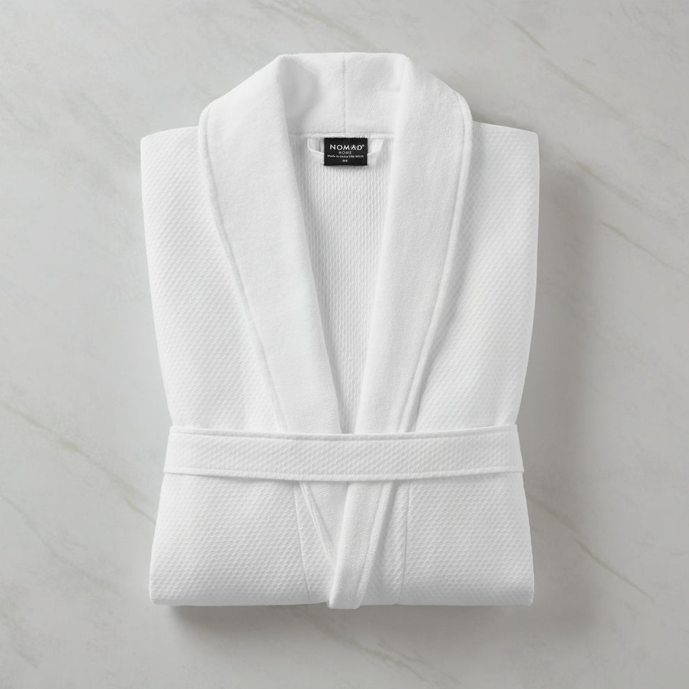 Nomad Home - Waffle Velour Luxury Bath Robe - Hospitality – JLA Hospitality