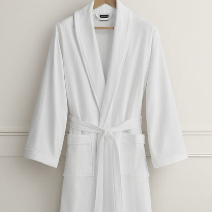 Waffle Velour Luxury Bath Robe