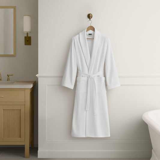 Waffle Velour Luxury Bath Robe