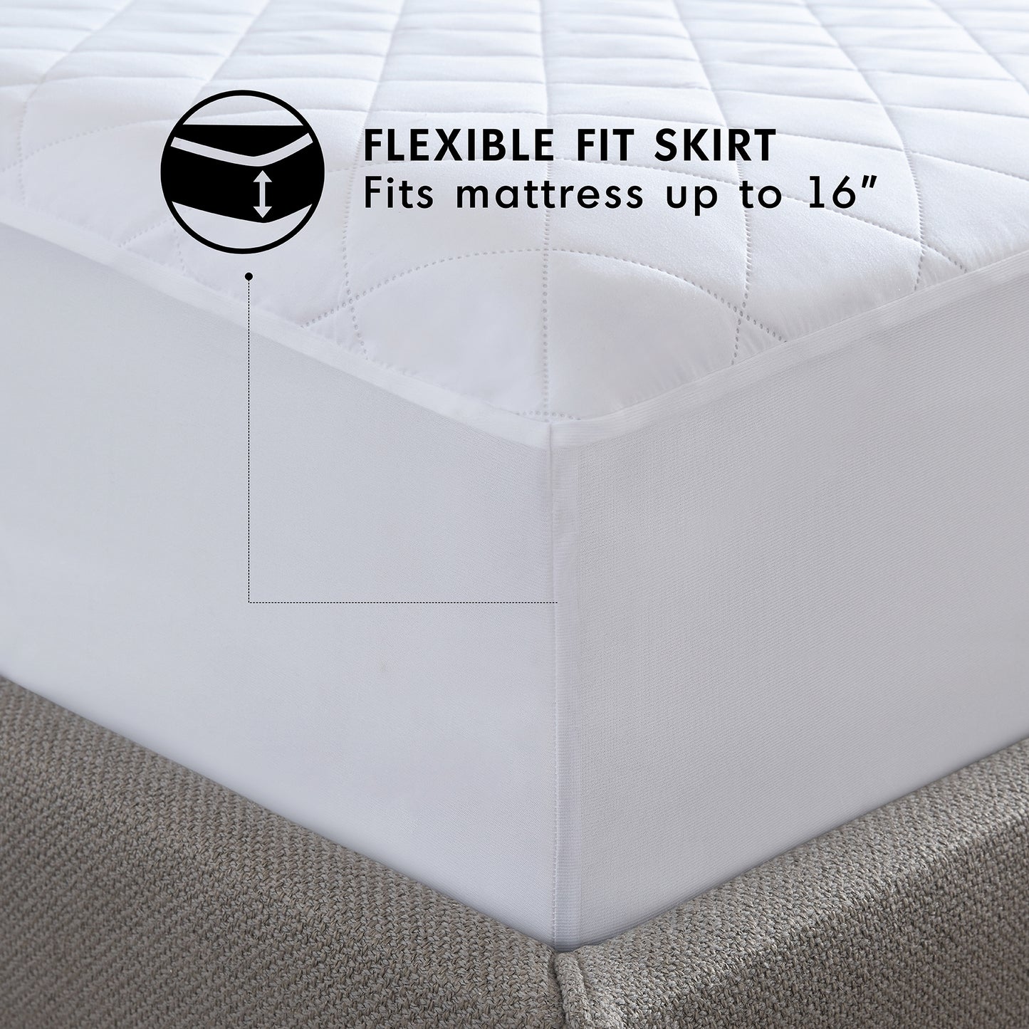 Microfiber Essential Mattress Pad