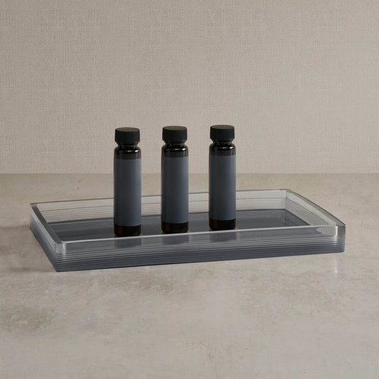 Clear Resin Amenity Tray Case Pack 24