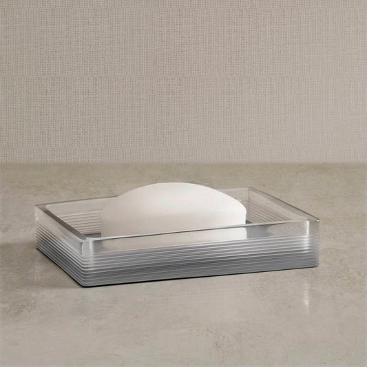 Clear Resin Soap Dish Case Pack 36
