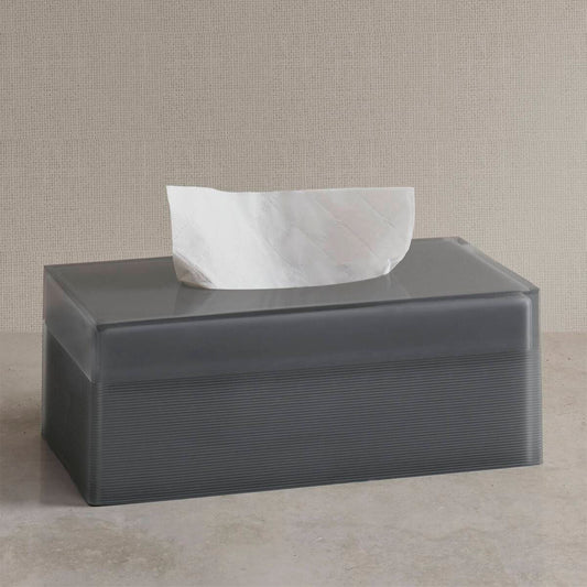 Clear Resin Tissue Cover Case Pack 8