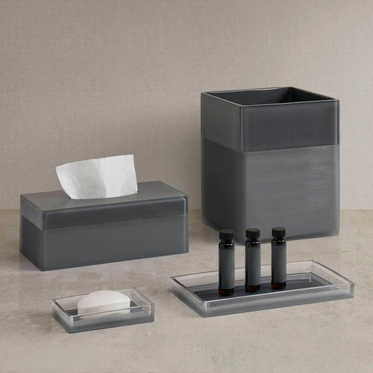 Clear Resin Bath Accessories set